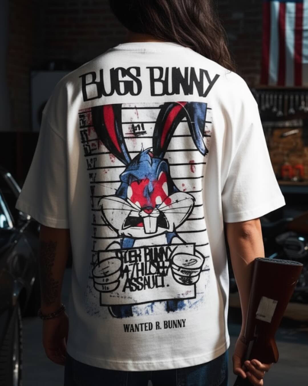 Bugs Bunny Wanted - Streetwear Mafia Edition