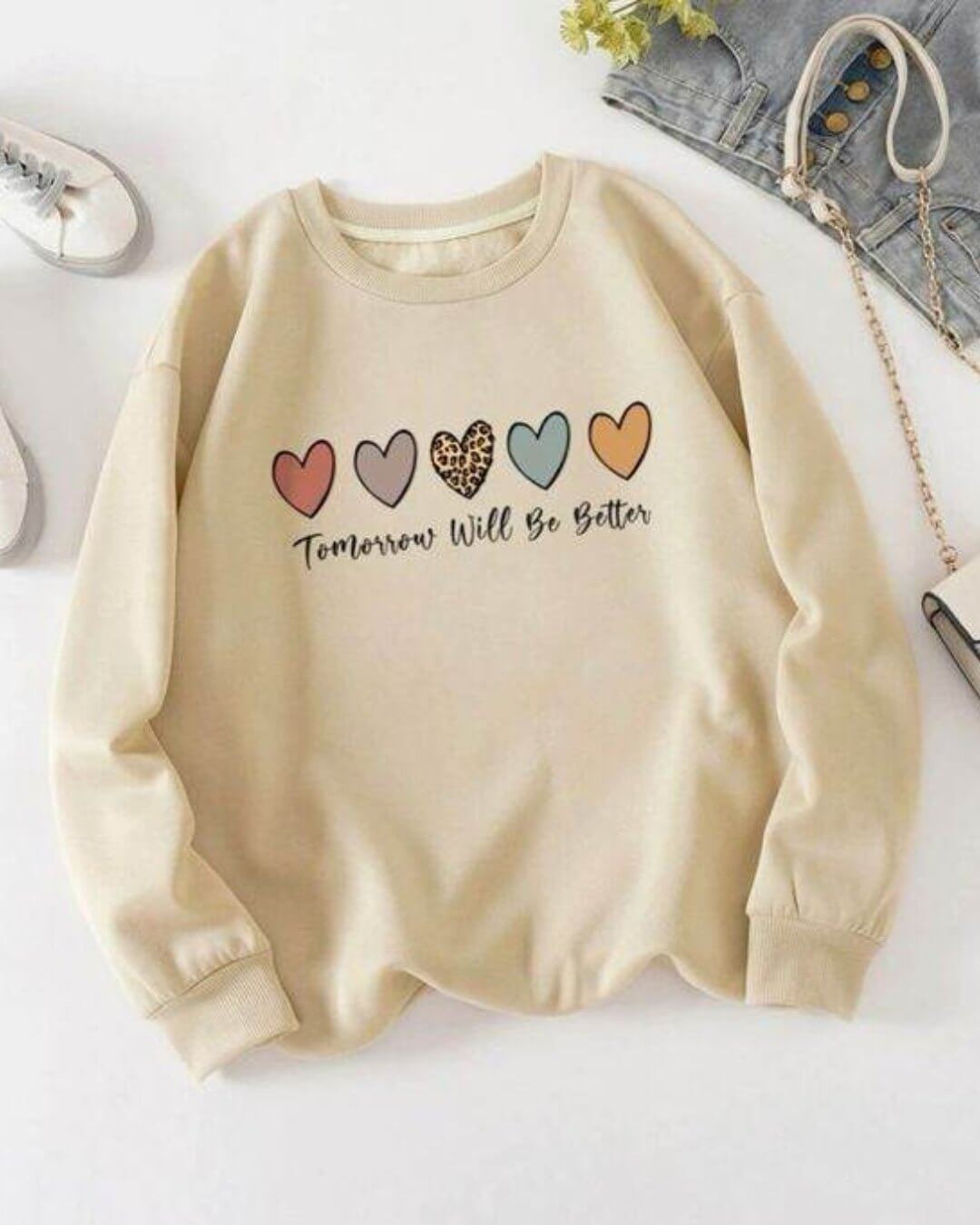 Better Tomorow  - Classic Fit Sweatshirts Winters