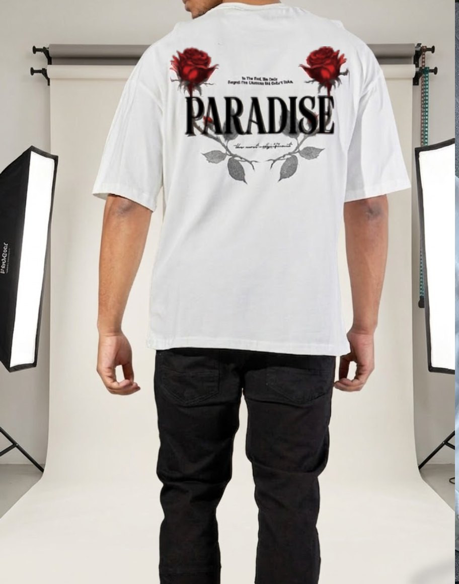 Paradise Rose - Regular Fit T-Shirt