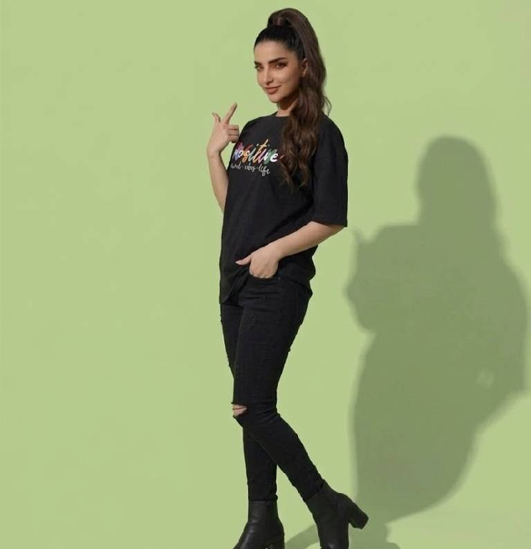 Positive Vibes Relax Fit T-Shirt