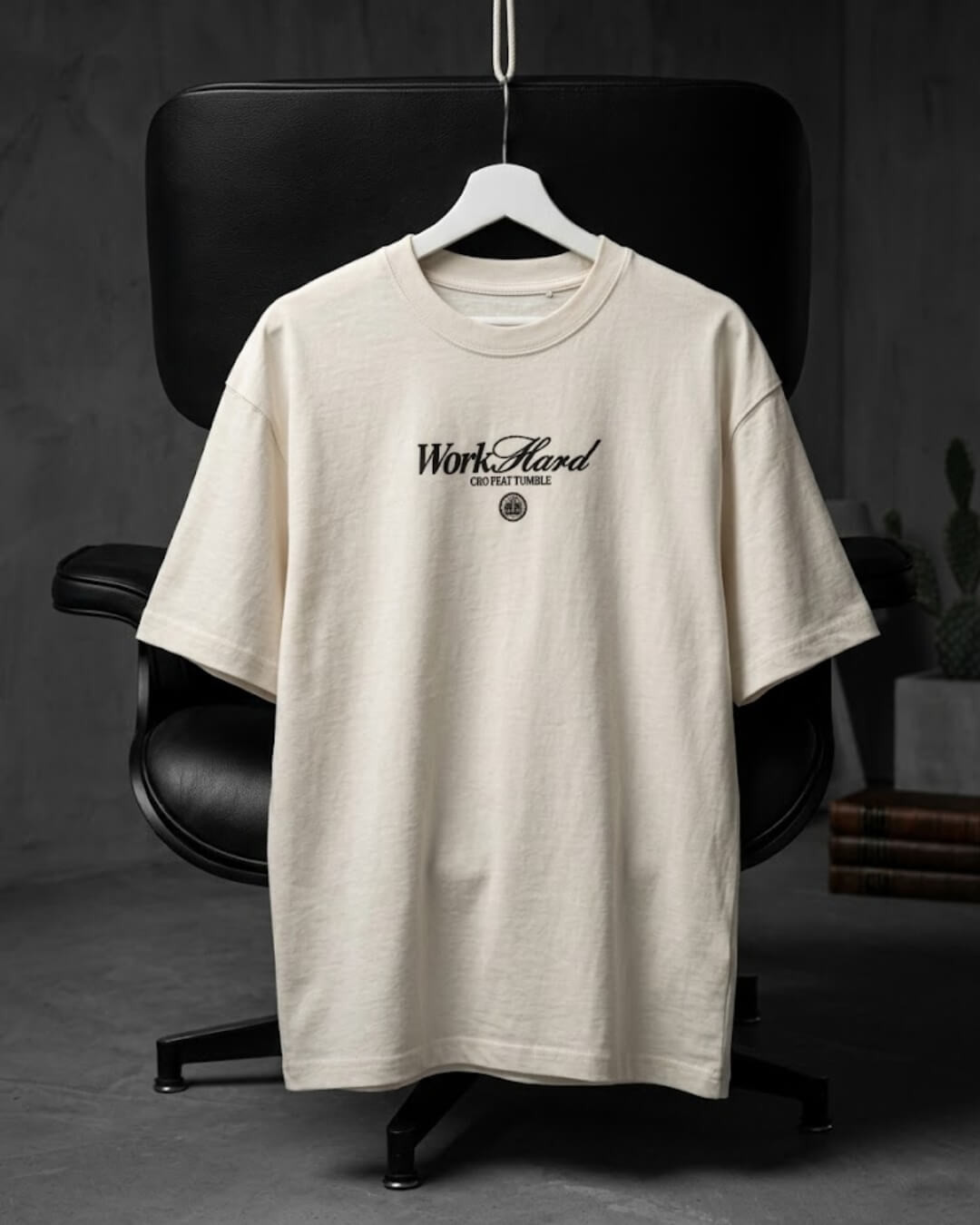 Hustle Mindset Quote Graphic Tee