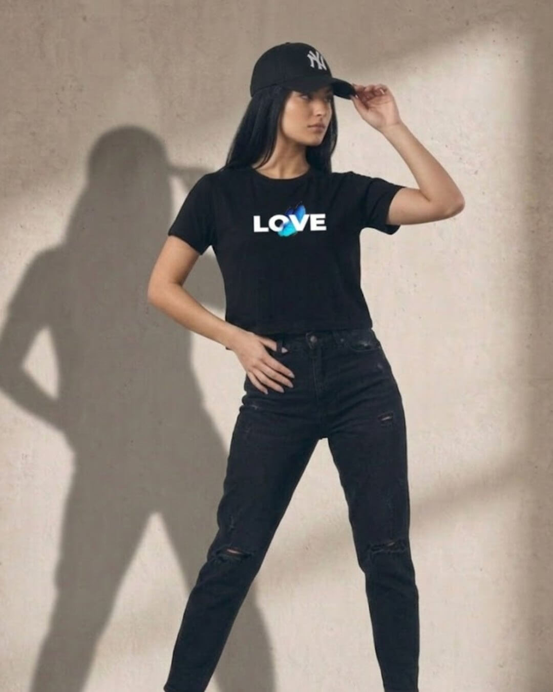 Love - Relax fit Croptop