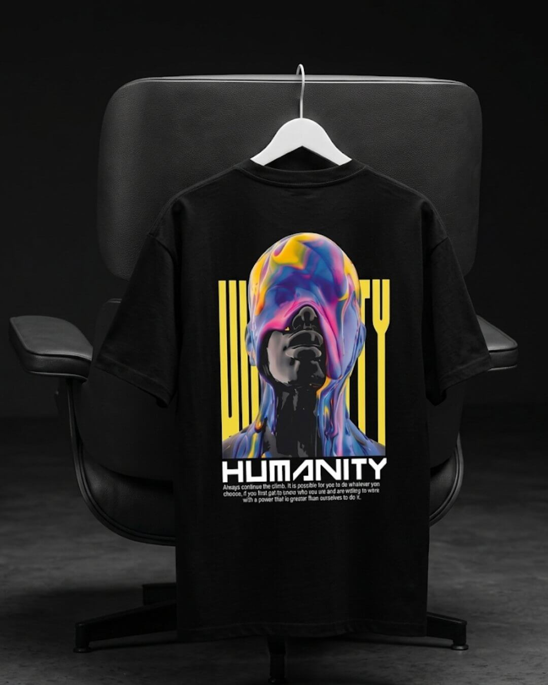 Humanity Glitch Art - Street wear