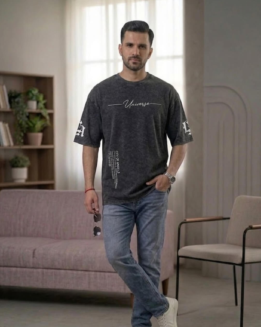 LA Urban Acid Wash - Oversized T-Shirt