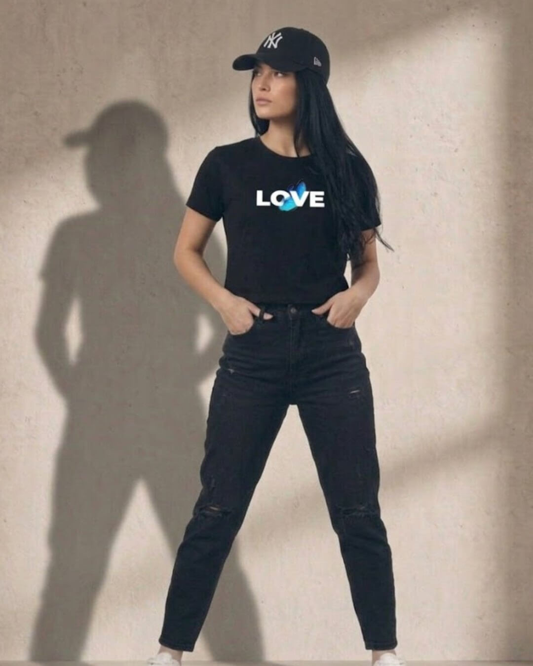 Love - Relax fit Croptop